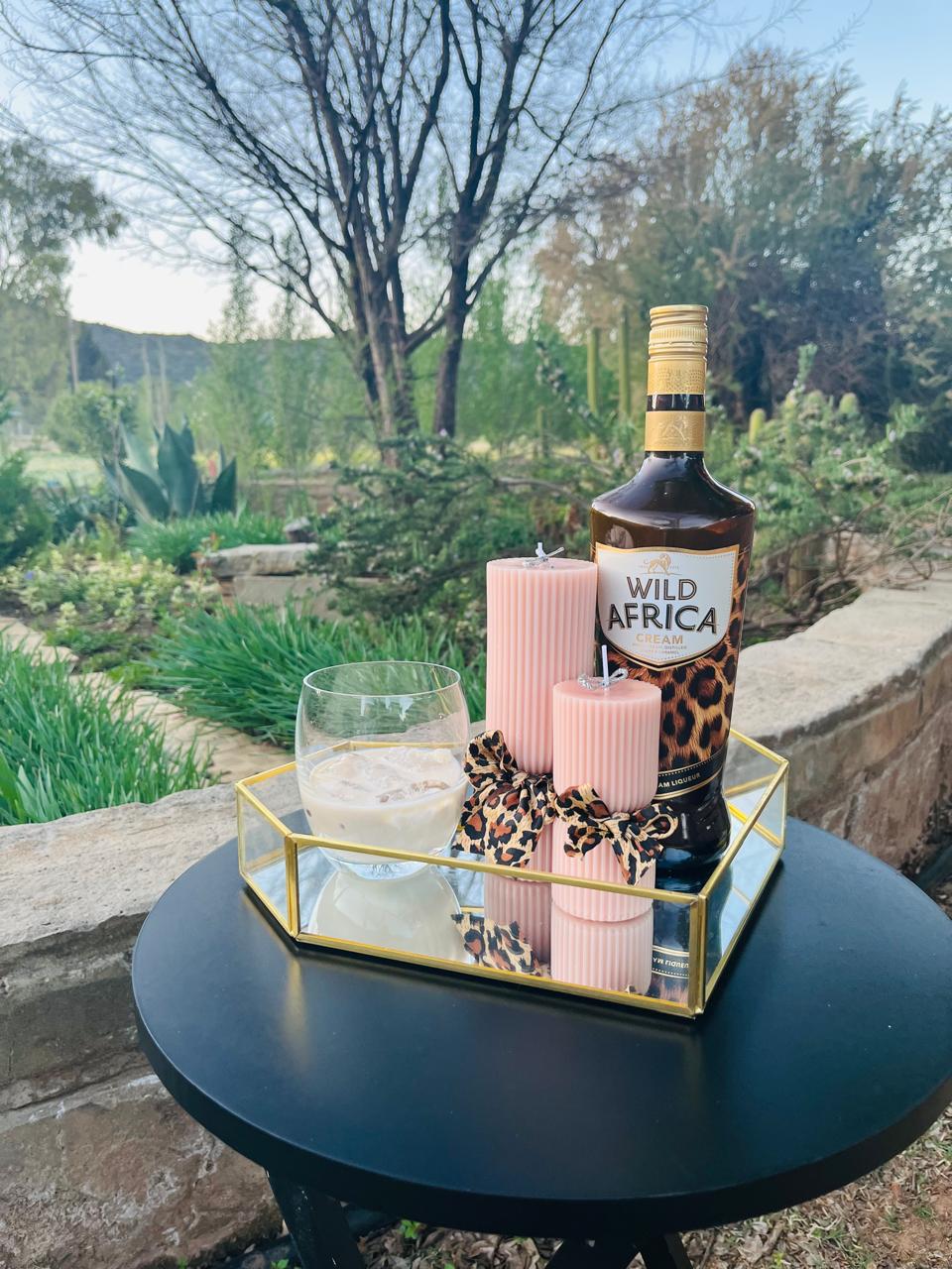 Geometric Pillar Candles